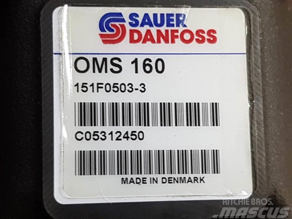 Sauer Danfoss OMS160-151F0503-3-Hydraulic motor/Hydraulikmotor Hidraulikos įrenginiai