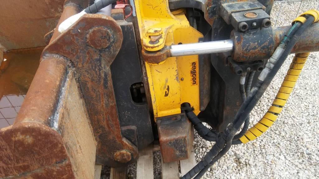 Engcon ROTORTILT EC 20 and ditch cleaning bucket 17-24t Greito sujungimo jungtys