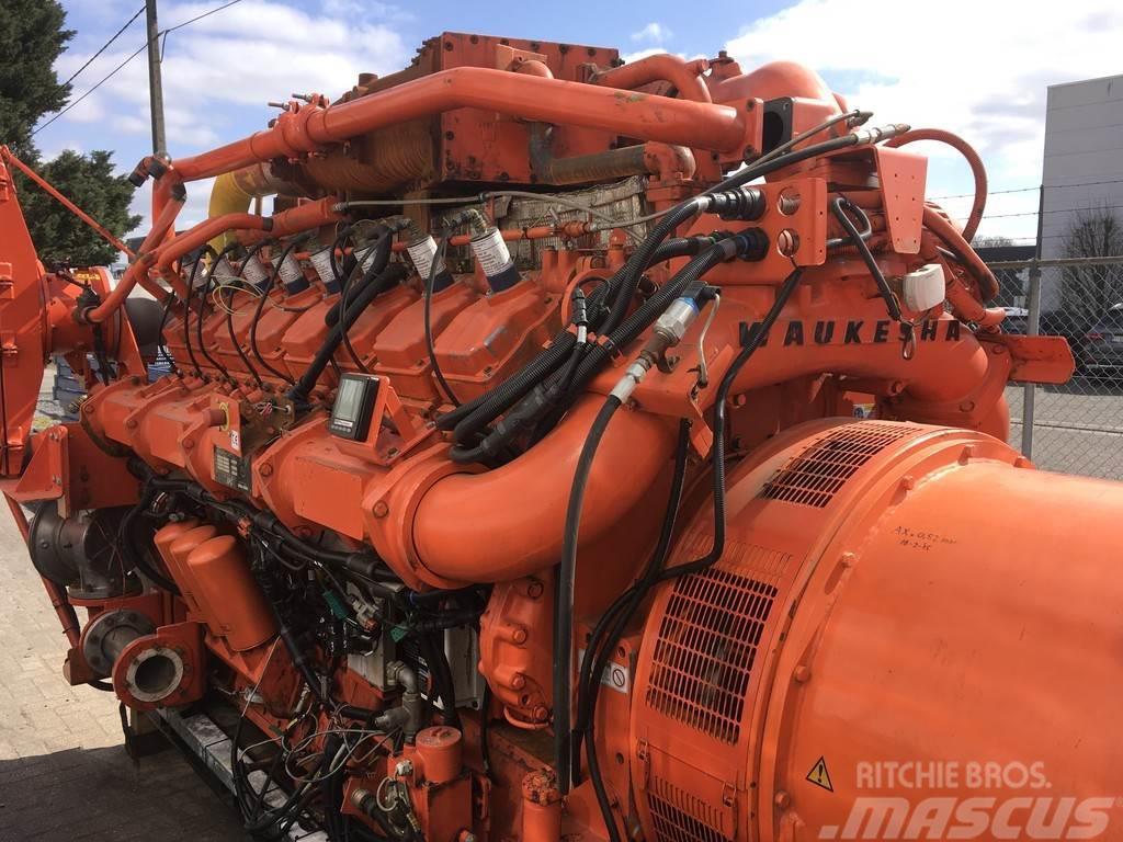 WAUKESHA 16V150LTD GENERATOR 1650KVA USED Dyzeliniai generatoriai