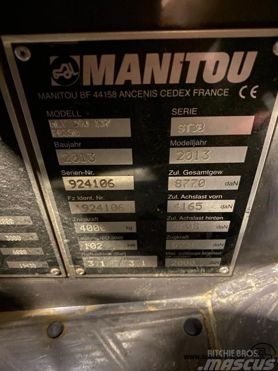 Manitou MLT 840-137 *neue Reifen* Teleskopiniai keltuvai