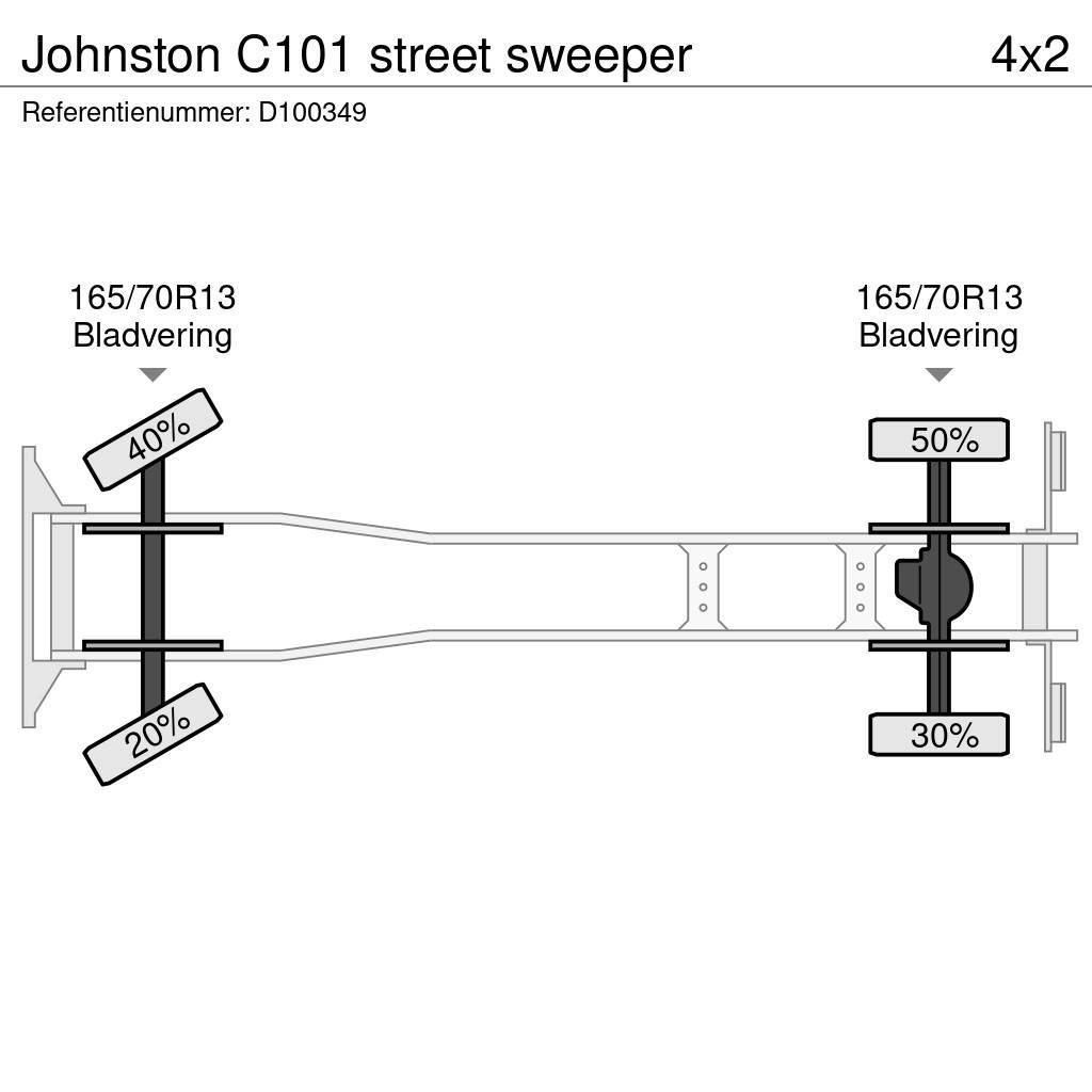 Johnston C101 street sweeper Kombinuotos paskirties / vakuuminiai sunkvežimiai