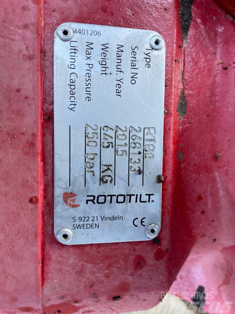 Rototilt RT8 & RT80 CW30 Sukimo įrenginiai