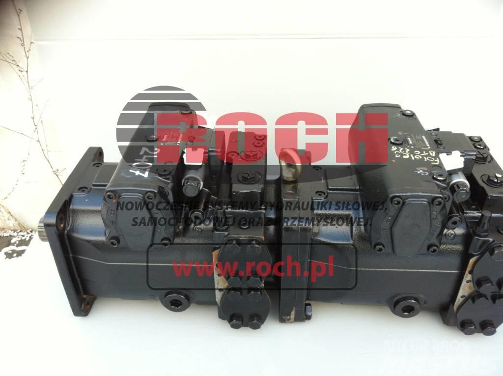 Tana OY  G450 G500 Rexroth Pompa Pump A4V+A4V Hidraulikos įrenginiai