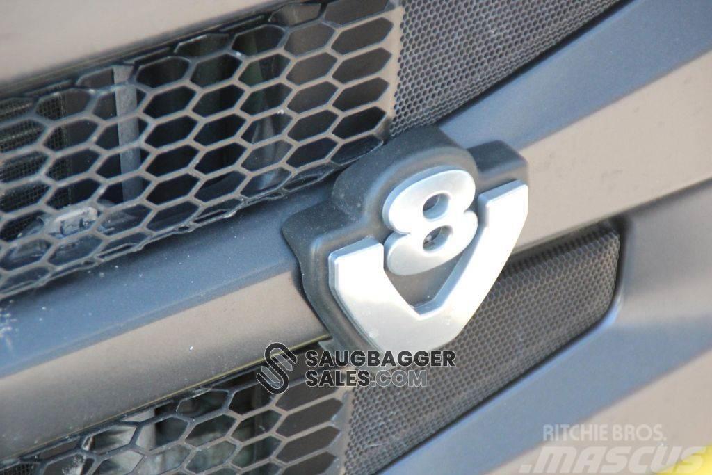 Scania R580 V8 RSP 3 Turbine Saugbagger Kombinuotos paskirties / vakuuminiai sunkvežimiai