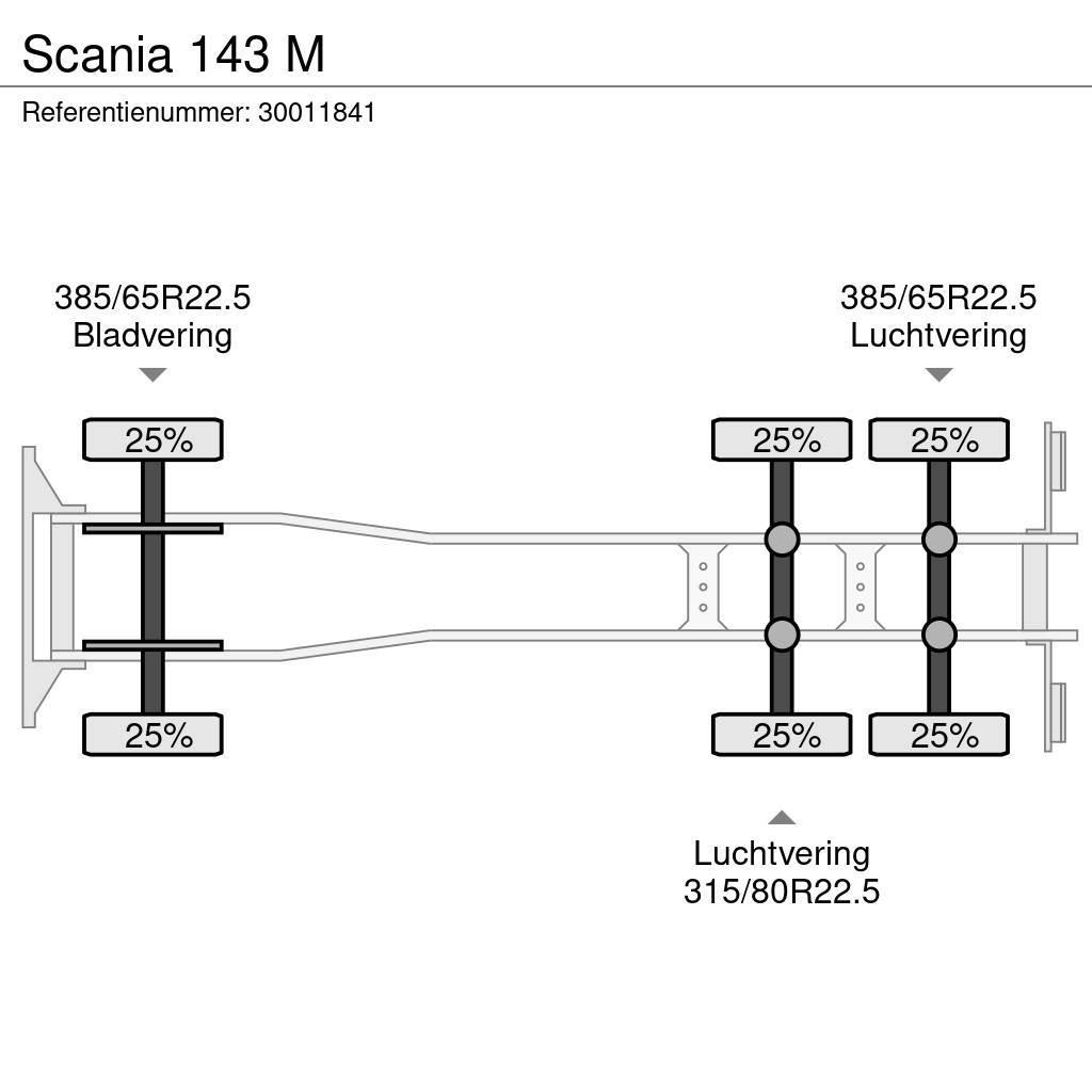 Scania 143 M Automobiliniai kranai