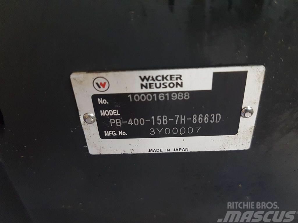 Wacker Neuson 1000161988- PB-400-15B -Reductor/Gearbox/Getriebe Hidraulikos įrenginiai