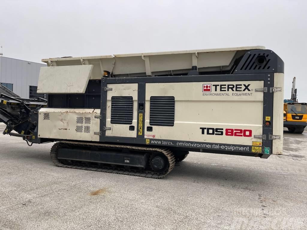 Terex TDS 820 Shredder Atliekų smulkintuvai