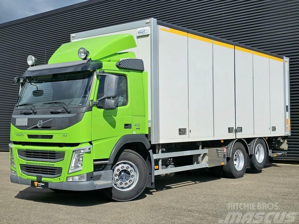 Volvo FM 410 6x2 / SIDE DOORS / LIFT / ISOLATED Sunkvežimiai su dengtu kėbulu
