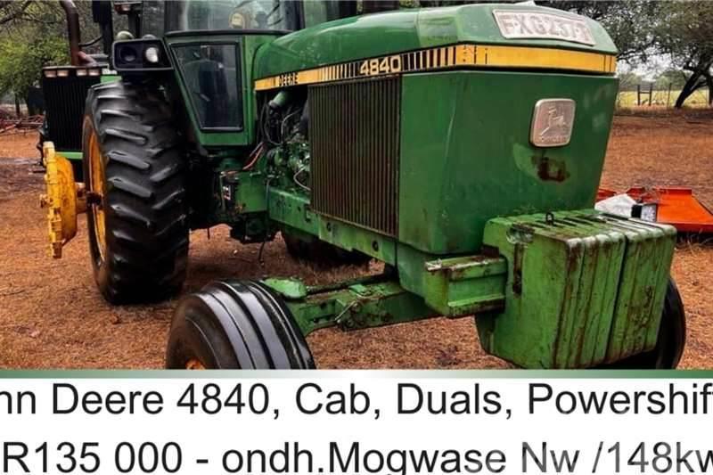 John Deere 4840 - cab - duals - powershift x8 Traktoriai