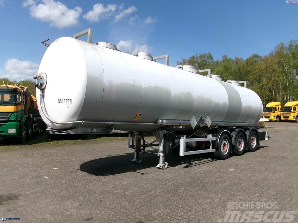 Maisonneuve Chemical tank inox L4BH 33.4 m3 / 1 comp Cisternos puspriekabės