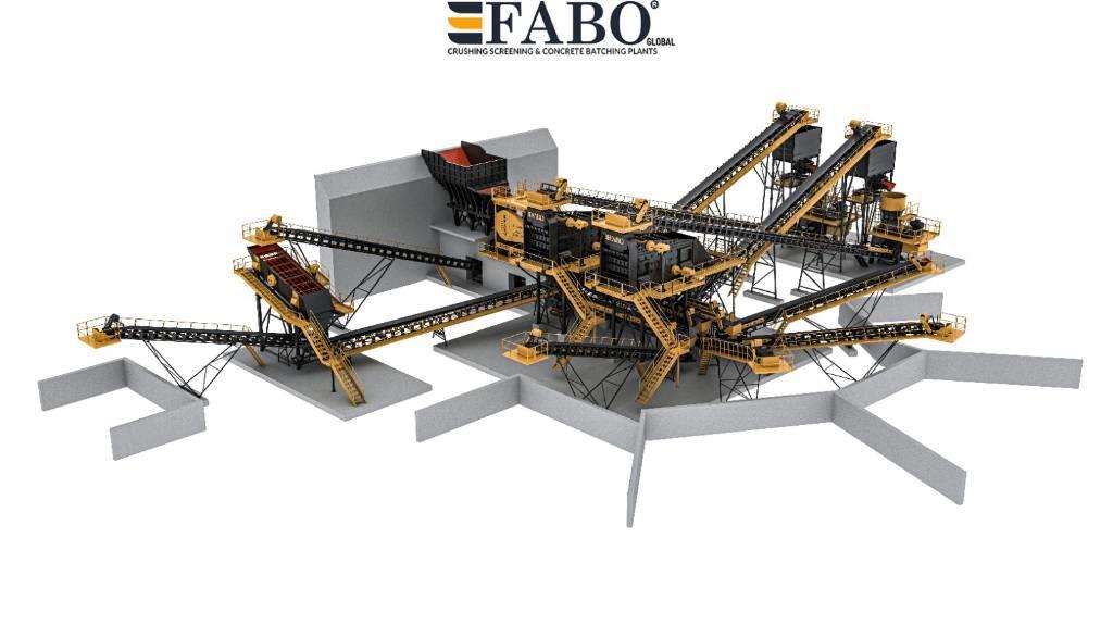 Fabo 500 T/H STATIONARY CRUSHING PLANT Trupintuvai