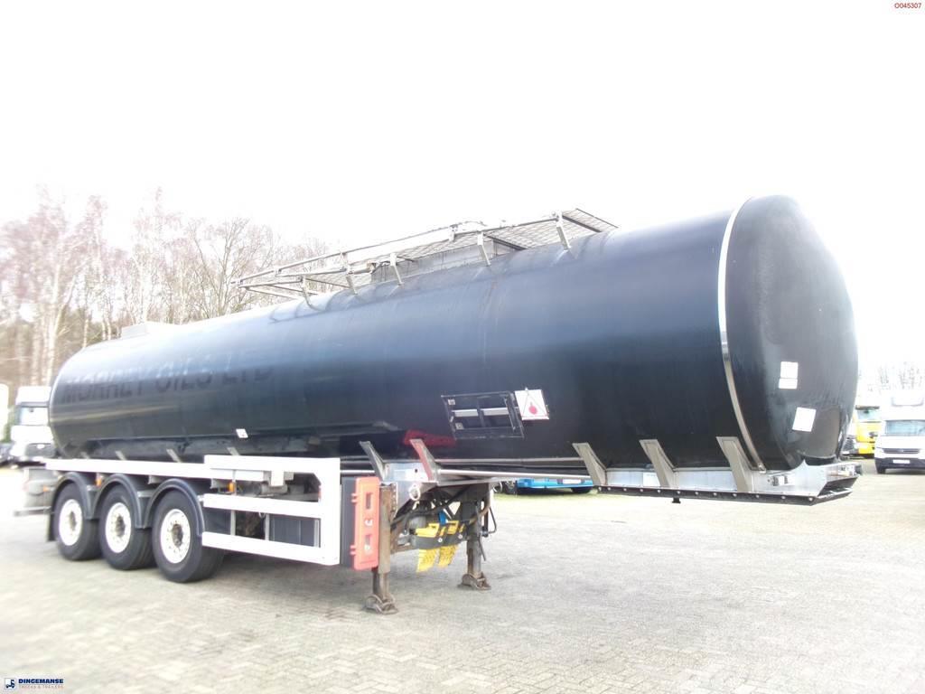 Crossland Bitumen tank inox 33 m3 / 1 comp + compressor + st Cisternos puspriekabės
