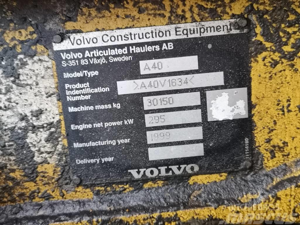 Volvo A 40 Karjeriniai savivarčiai