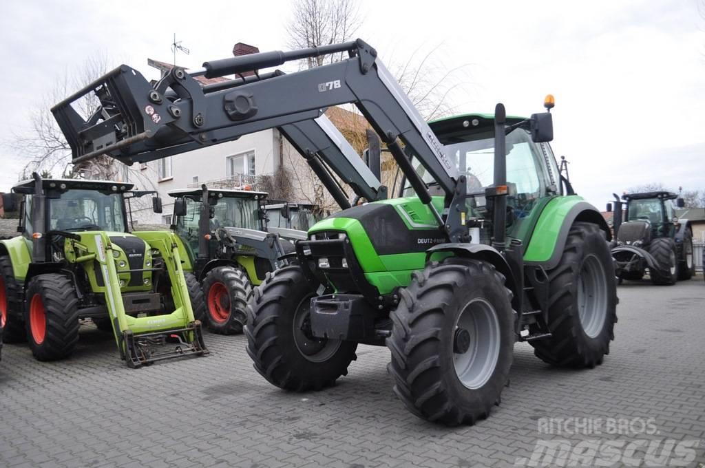 Deutz-Fahr AGROTRON 6160 P + QUICKE Q78 Traktoriai