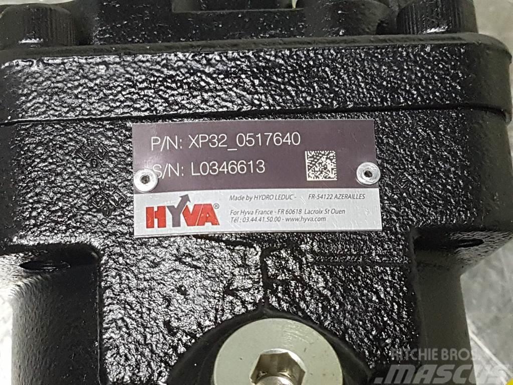 Hyva XP32_0517640-Hydraulic motor/Hydraulikmotor Hidraulikos įrenginiai