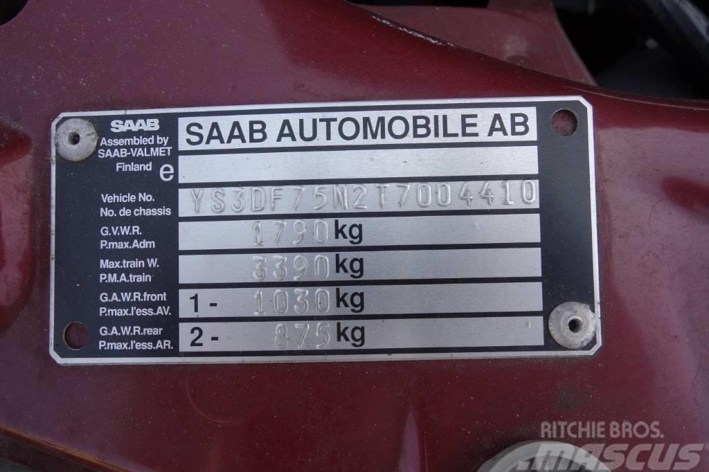 Saab 2.0 Turbo 900SE Cabrio 127'Km AHK elektr. Verdeck Lengvieji automobiliai