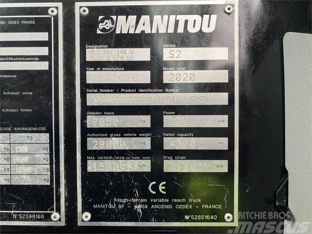 Manitou MLT741-140V+ ELITE Teleskopiniai krautuvai žemės ūkiui