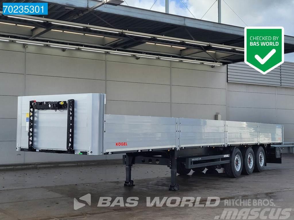 Kögel S24-1 3 axles NEW! Liftachse Side-Boards SAF/BPW R Bortinių sunkvežimių priekabos su nuleidžiamais bortais