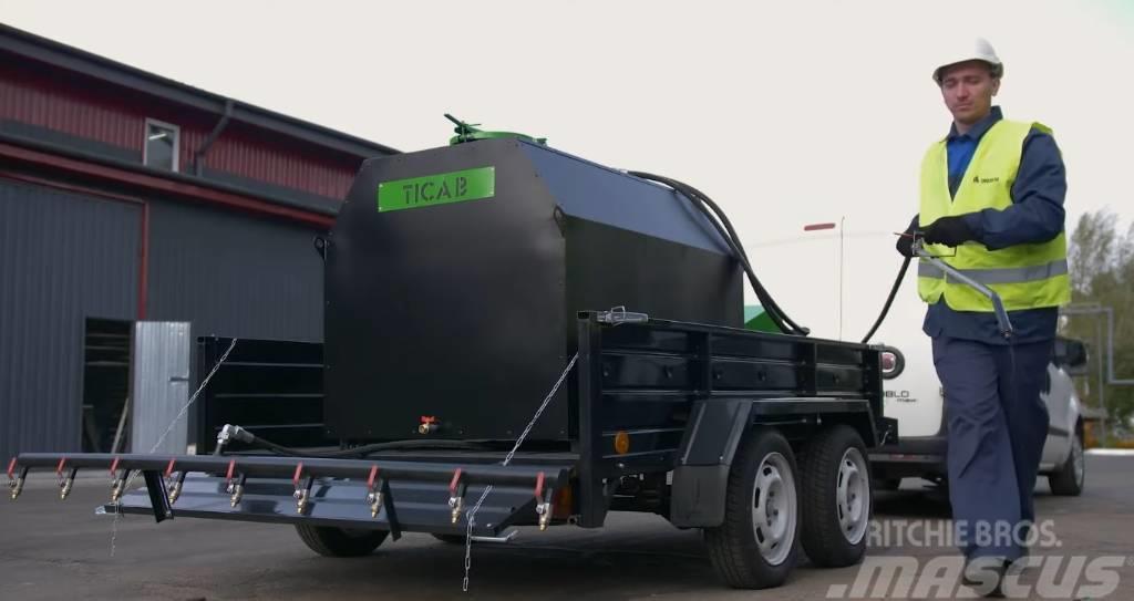 Ticab Asphalt Sprayer  BS-1000 new without trailer Kiti kelių tiesimo įrengimai