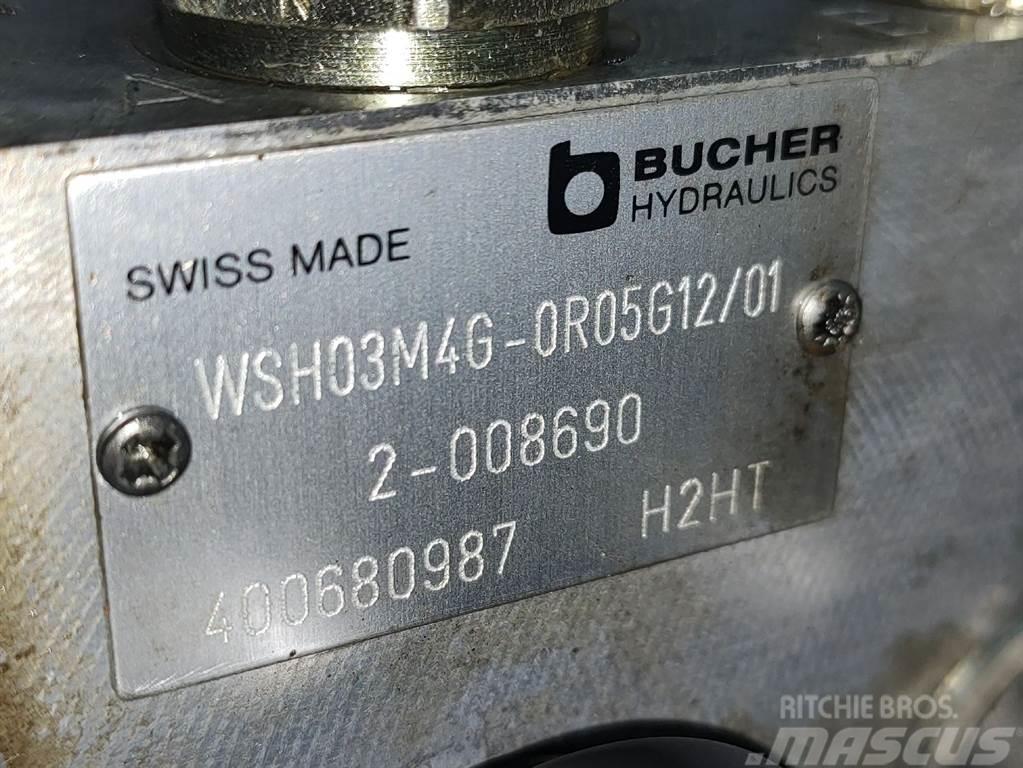 Bucher CITYCAT5000-Bucher Hydraulics WSH03M4G-Valve Hidraulikos įrenginiai