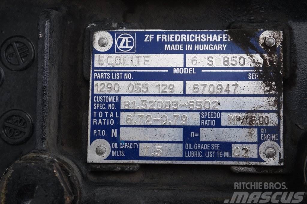 ZF 6S850OD L2000 SAE2 Pavarų dėžės
