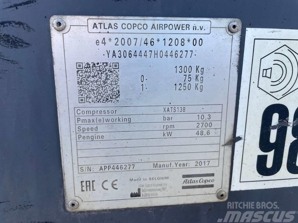 Atlas Copco XATS 138 Kompresoriai