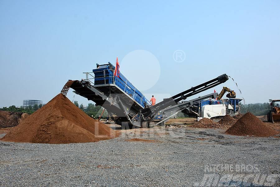 Liming 150 TPH portable mobile stone crusher and screen p Mobilūs smulkintuvai