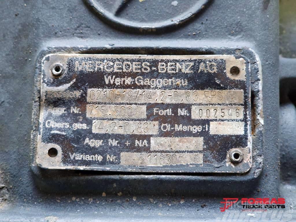 Mercedes-Benz G 210-16 INTARDER Pavarų dėžės