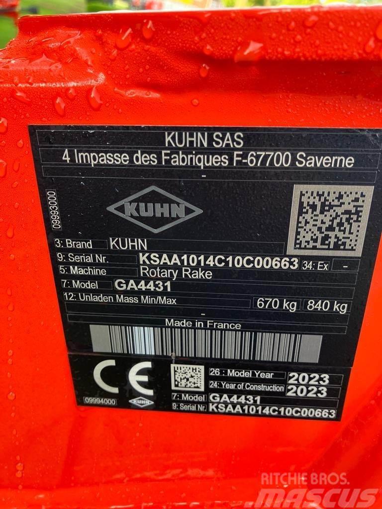 Kuhn GA 4431 Grunto gramdymo technika