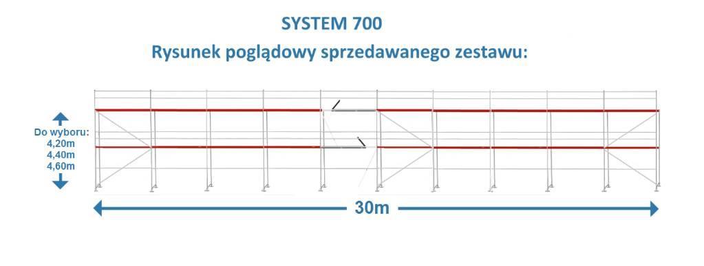  DUDIX SYSTEM700 Gerüstbau Scaffolding Pastolių įrengimai