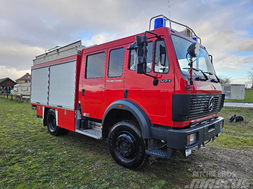 Mercedes-Benz 1224 AF 4x4  Feuerwehr Autobomba Firetruck Gaisrinės