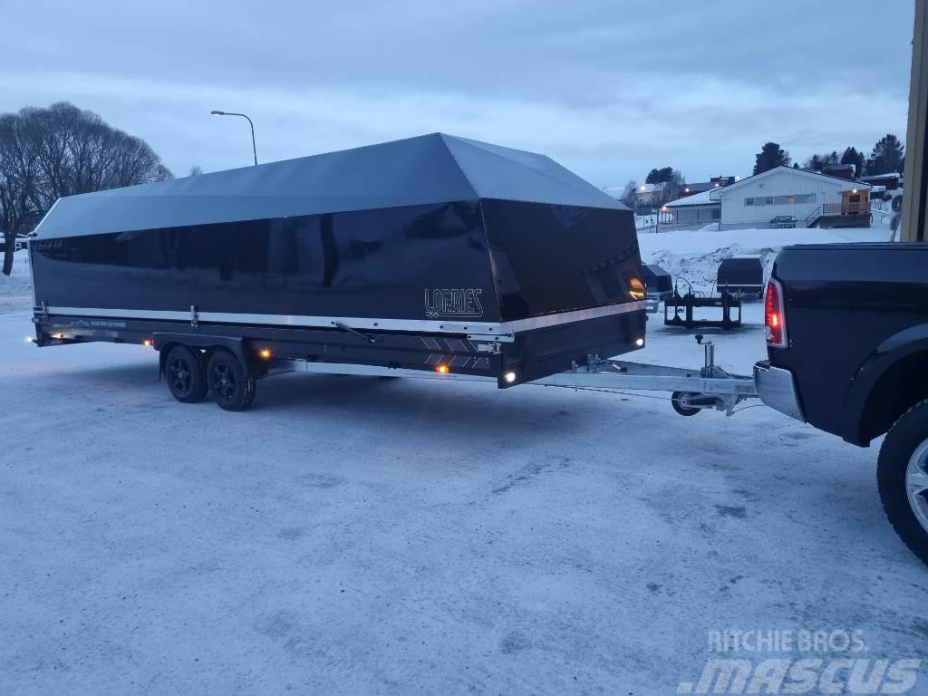 Lorries snowmaster tt-695i Black edition Lengvos priekabos