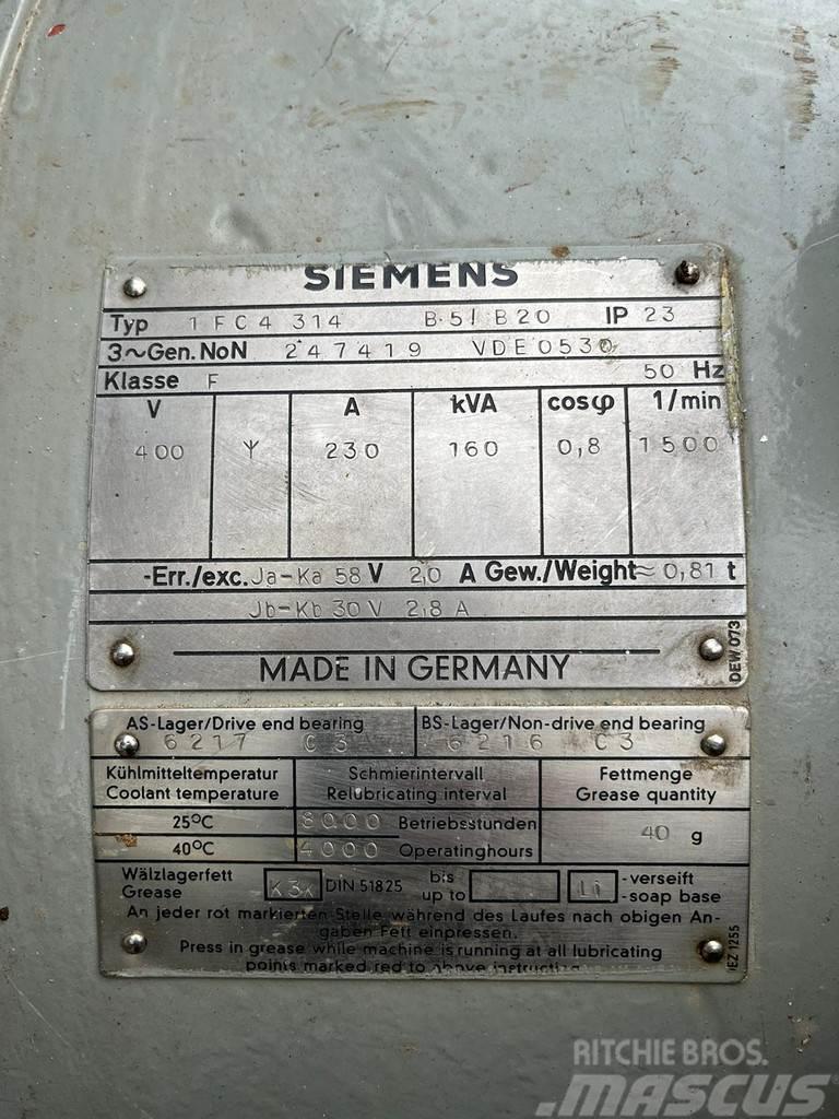 Mercedes-Benz 150 kVA Kiti generatoriai