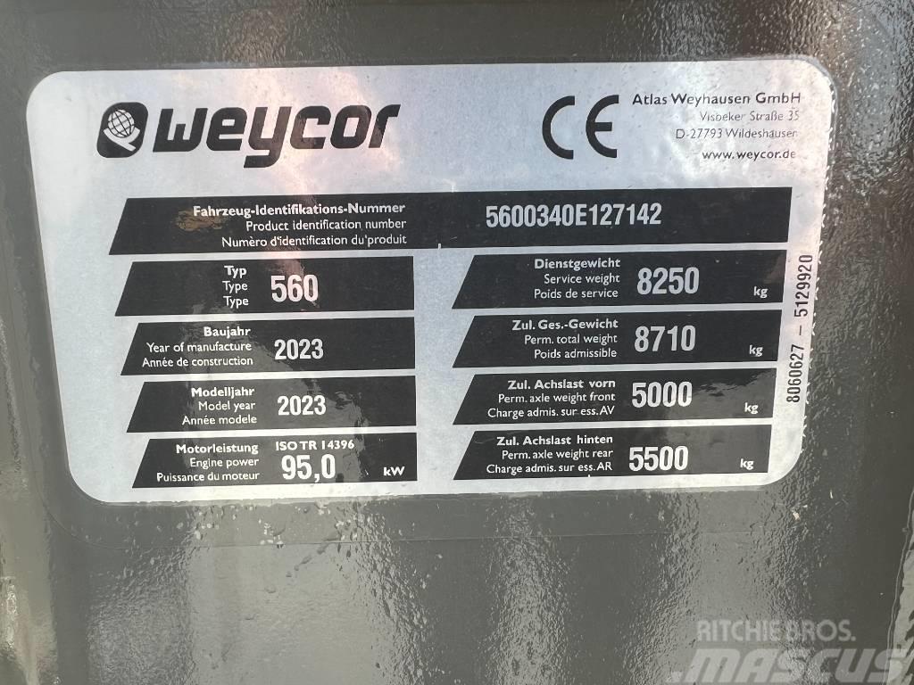 Weycor AR560 Naudoti ratiniai krautuvai