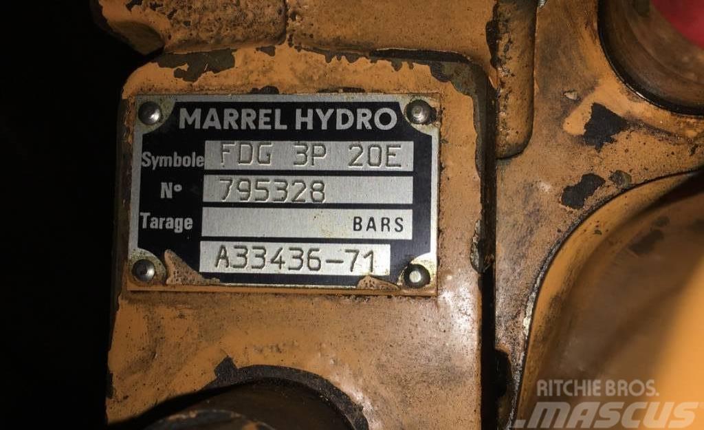 Marrel Hydro - rozdzielacz hydrauliczny FDG 3P 20E 795328 Hidraulikos įrenginiai