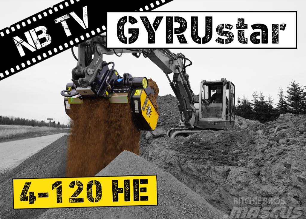 Gyru-Star 4-120HE | Siebschaufel Radlader & Bagger Atrinkimo kaušai