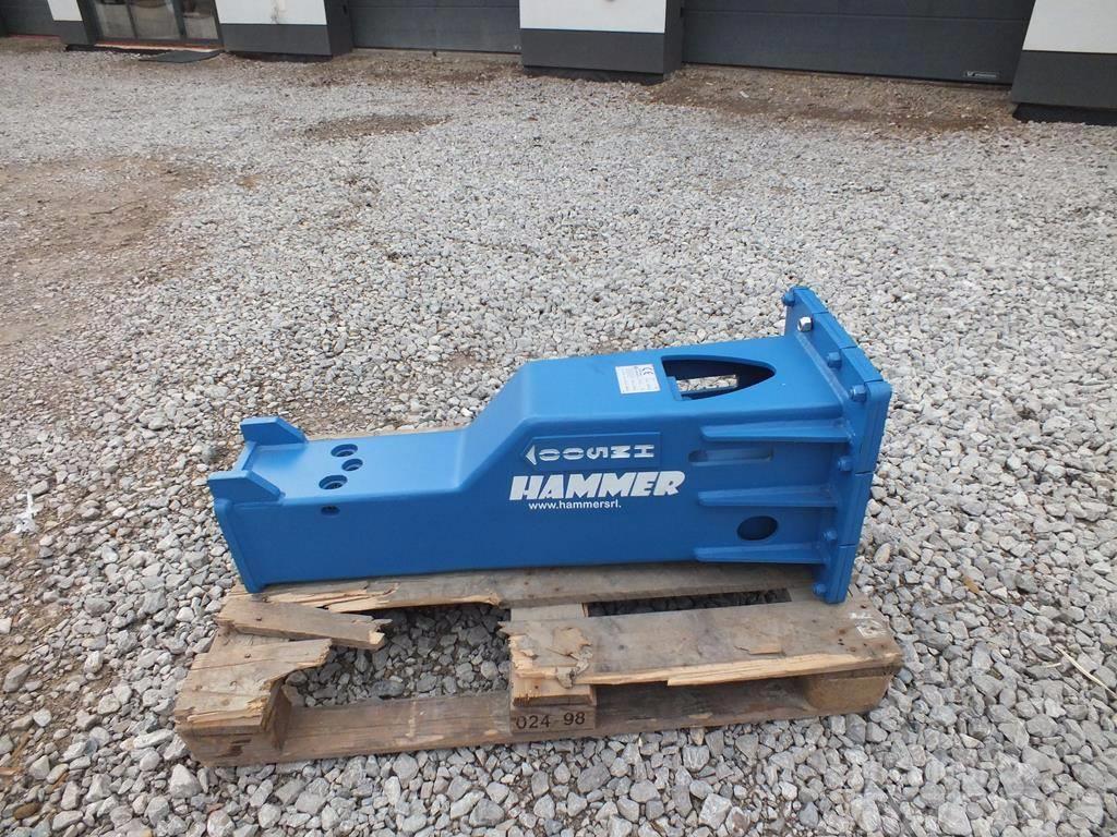 Hammer HM 500 Hydraulic breaker 360kg Hidrauliniai kūjai / Trupintuvai