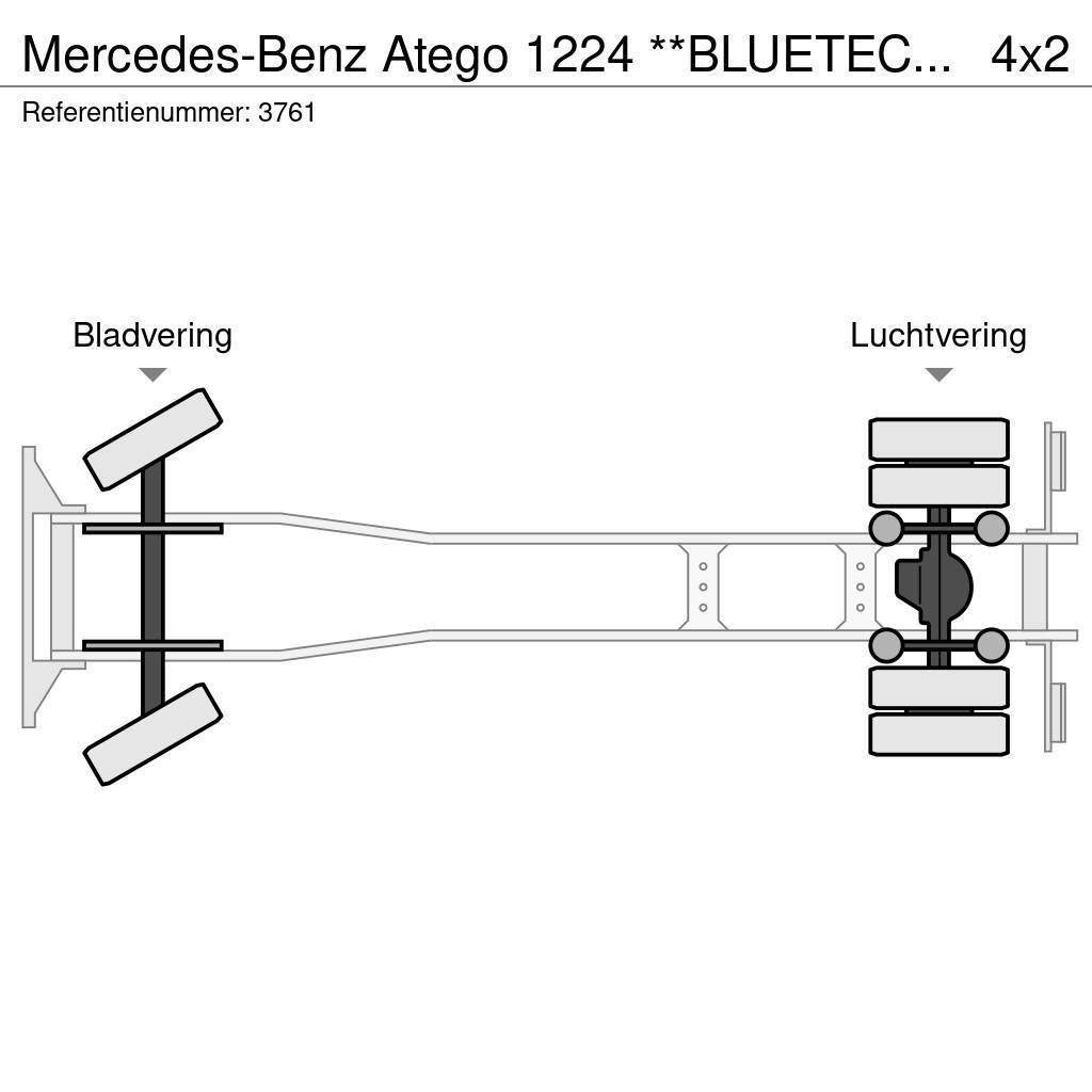 Mercedes-Benz Atego 1224 **BLUETEC 4-MANUAL GEARBOX** Sunkvežimiai su dengtu kėbulu