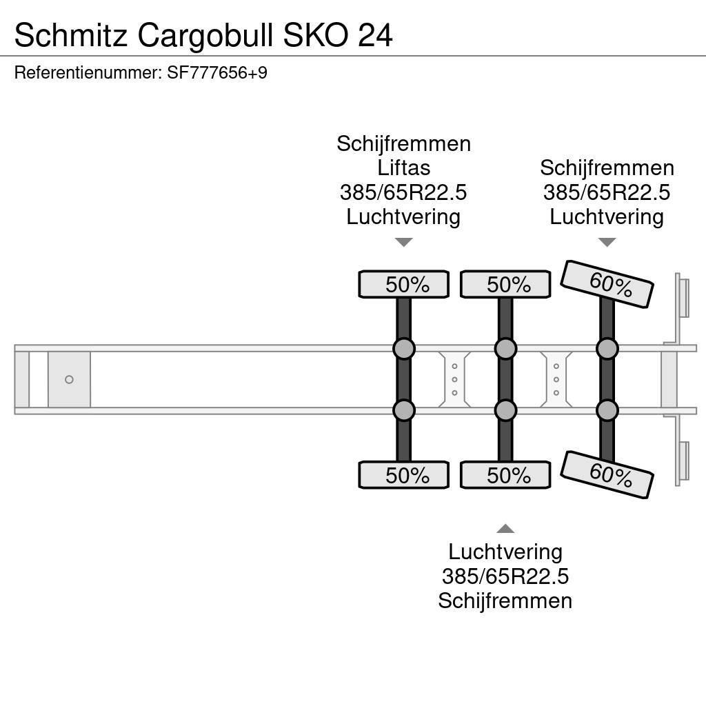 Schmitz Cargobull SKO 24 Dengtos puspriekabės