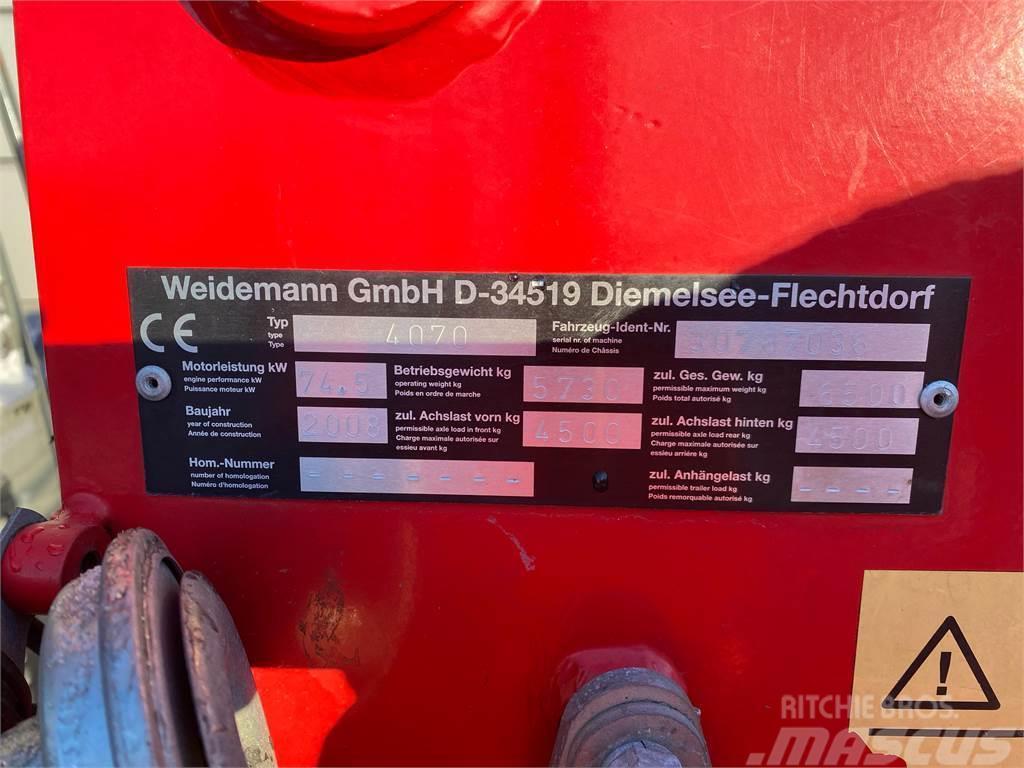Weidemann 4070 Mini krautuvai
