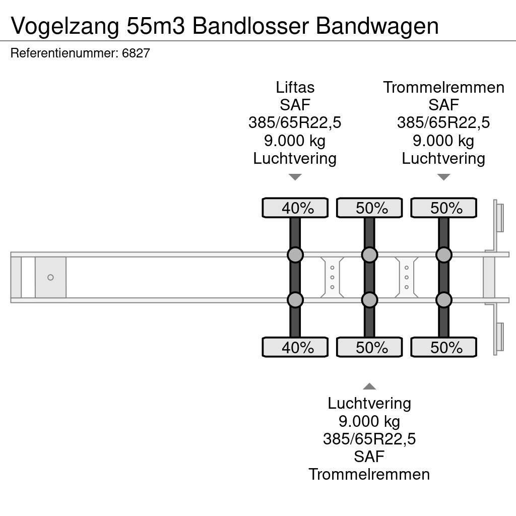 Vogelzang 55m3 Bandlosser Bandwagen Kitos puspriekabės