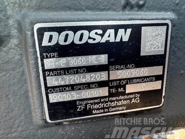 Doosan DX 160 REAL AXLES ZF MT-E 3060 Ašys