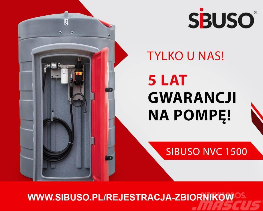 Sibuso NVC 1500L zbiornik Diesel z szafą Kita
