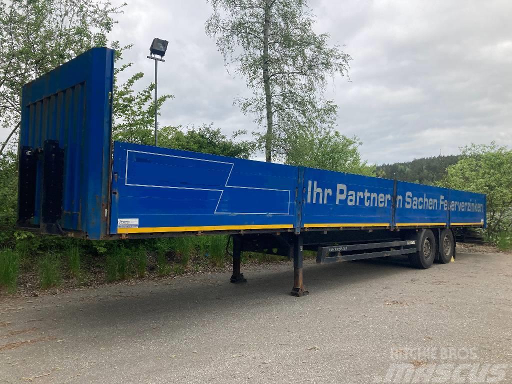 Kögel S18 Bordwände Rungentaschen Bortinių sunkvežimių priekabos su nuleidžiamais bortais