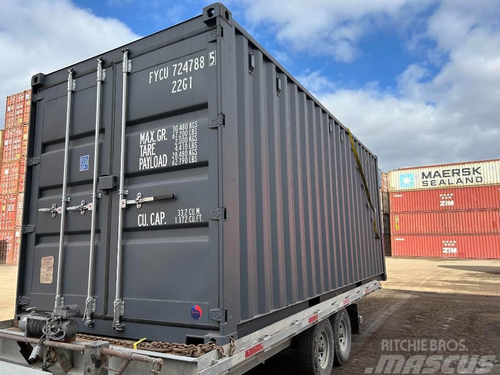 CIMC 20' one trip Saugojimo konteineriai