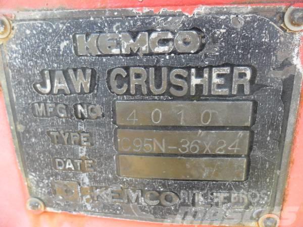 Kemco Jaw Crusher C95N 90x60 Mobilūs smulkintuvai