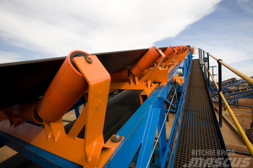 Kinglink belt conveyor for aggregates transport Kita