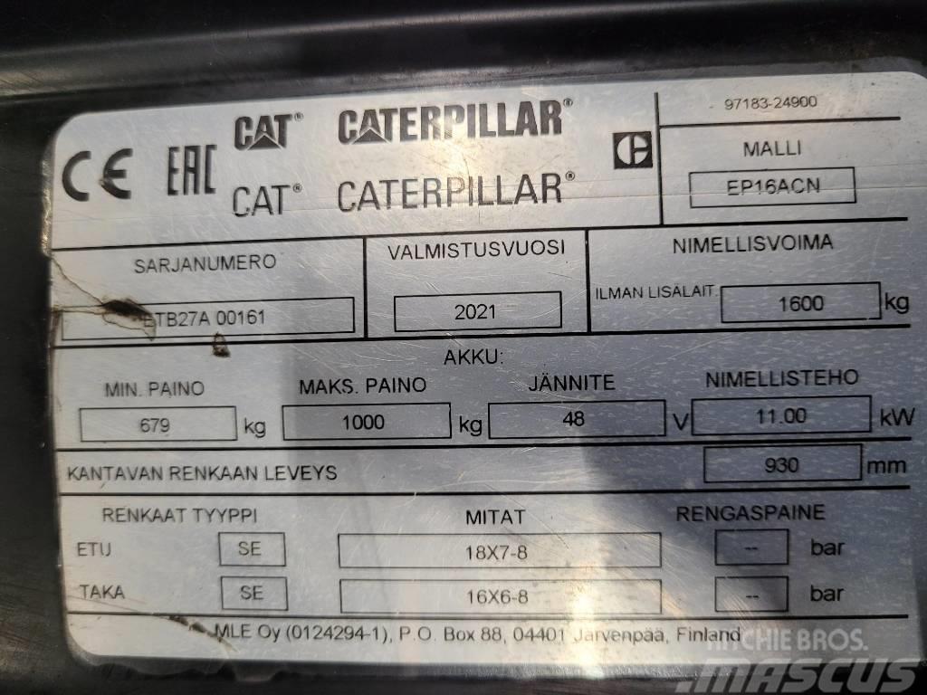 CAT EP16 ACN Elektriniai šakiniai krautuvai