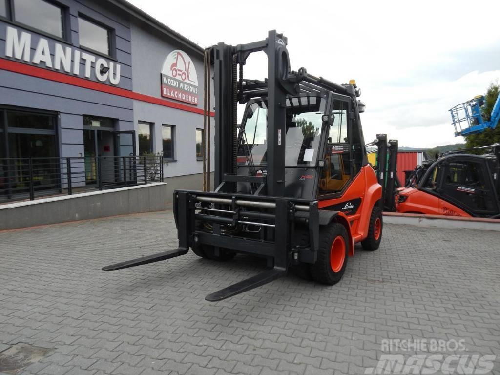 Linde H60D-03 Fork positioner Dyzeliniai krautuvai