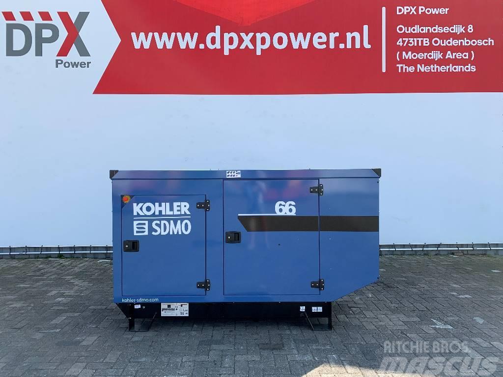 Sdmo J66 - 66 kVA Generator - DPX-17103 Dyzeliniai generatoriai